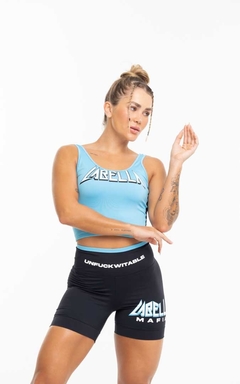 Top Cropped Heaven LaBellaMafia - Azul Claro (Feminino)