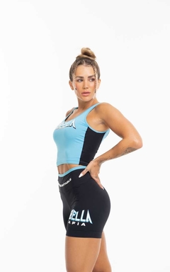 Top Cropped Heaven LaBellaMafia - Azul Claro (Feminino) - comprar online