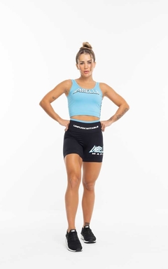 Top Cropped Heaven LaBellaMafia - Azul Claro (Feminino) - loja online