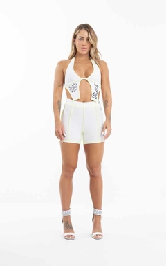 Top Gimme LaBellaMafia - Branco (Feminino) - loja online