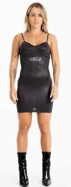 Vestido Tubinho Bojo Cat Eye LaBellaMafia - Preto (Feminino)
