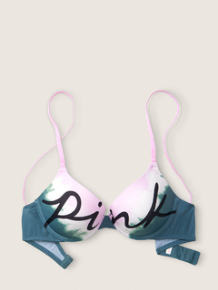 Corpiño Degrade Logo PINK Con Aro Con Push-up 34B Victoria's Secret - tienda online