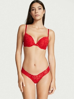 Bombacha Panty Colaless Encaje Roja S Victoria's Secret - comprar online