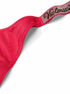 Imagen de Bikini Panty Roja Strasses Colaless S Swim Collection Victoria's Secret