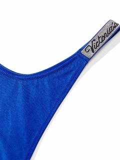 Bikini Panty Azul Strasses Colaless L Swim Collection Victoria's Secret en internet