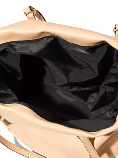Bolso Beige Simil Cuero Linea Signature Victoria's Secret - Ninna's Choice