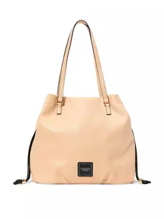 Bolso Beige Simil Cuero Linea Signature Victoria's Secret - comprar online