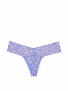 Bombacha Panty Colaless Encaje Lavanda L Victoria's Secret