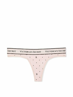 Bombacha Panty Rosa Lunares Logo VS Signature Victoria's Secret - comprar online