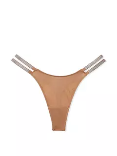 Bombacha Panty Nude Toffee Tiras Dobles Strasses Colaless S M Victoria's Secret