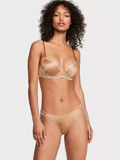 Bombacha Panty Nude Toffee Tiras Dobles Strasses Colaless S M Victoria's Secret - comprar online