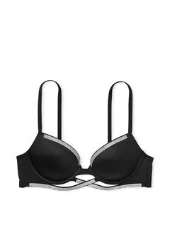 Corpiño Push-up Negro Strasses 34B Victoria's Secret en internet