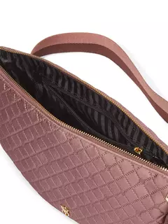Cartera Bandolera Malva Rosa Matelasse Logo Victoria's Secret - Ninna's Choice