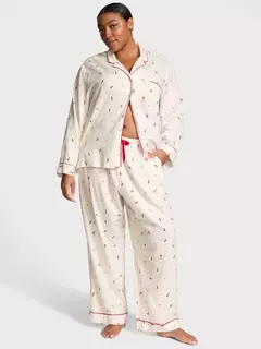 Pijama Franela Tiza Esquiadores L Línea Signature Victoria's Secret - comprar online