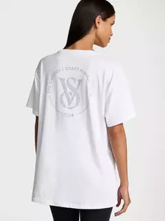Remera Campus Blanca Strasses VS Fashion Show S Pink Victoria's Secret - Ninna's Choice