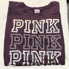 Buzo UVA Strasses PINK Talle S/M OVERSIZED Victoria's Secret en internet