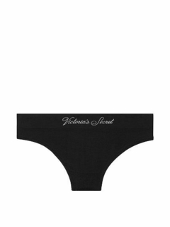 Bombacha Panty Colaless Seamless Negra S L Victoria's Secret - comprar online