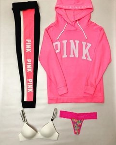 Bombacha Panty Colaless Encaje Fucsia Florcitas XS Victoria's Secret - comprar online