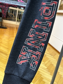 Pantalón Gris Topo Logo Red Plaid Pink S M Victoria's Secret - comprar online