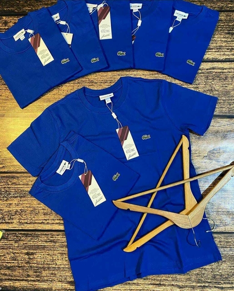 CAMISETA LACOSTE AZUL ROYAL
