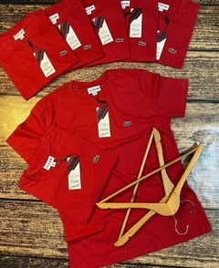 CAMISETA LACOSTE VERMELHA