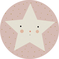 Plaquinha Estrela Branca