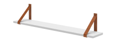 PRATELEIRA 90CM LINHA EVOLUTIVA