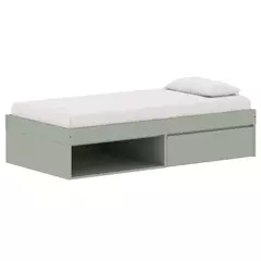 Cama Infantil com 1 gaveta Linha Play e Arcos