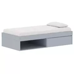 Cama Infantil com 1 gaveta Linha Play e Arcos - comprar online
