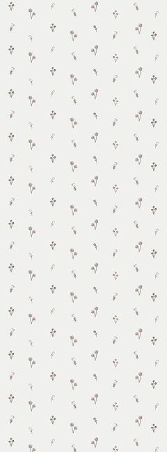 Papel de Parede Floralzinho Cinza - comprar online