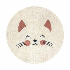 Tapete de Algodão Gatinho