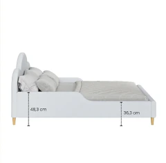 Cama Montessoriana Estofada (Tamanho Casal) na internet