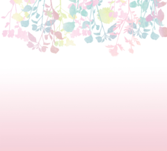 Painel Floral Degradê