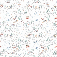Papel Sheepy Mapa do Tesouro