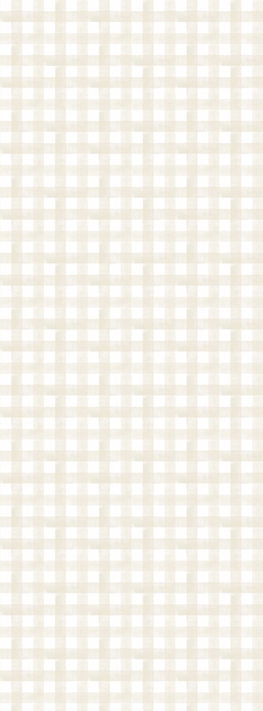 Papel de Parede Vichy Aquarelado Bege