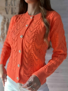 CARDIGAN FRIDA - PERLITAS A TONO