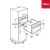 Microondas Integrable MWL32 Bis con Grill INOX - TEKA