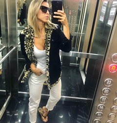 Campera de jeans con pelo en internet