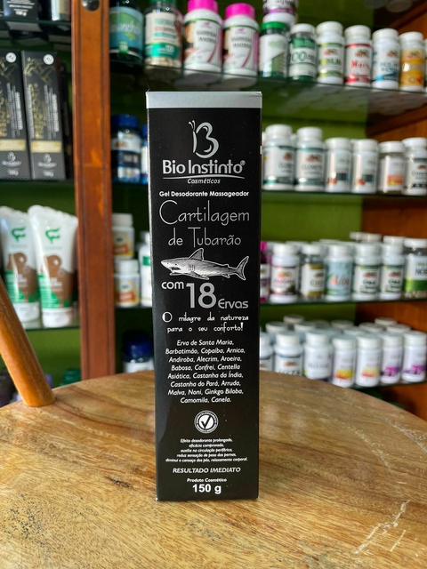 Pomada Cartilagem de Tubarão com 18 ervas 150g