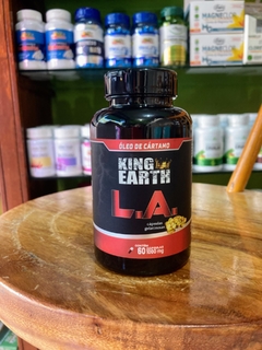 Óleo de Cártamo L.A | King Earth 60 cápsulas 1000mg - comprar online