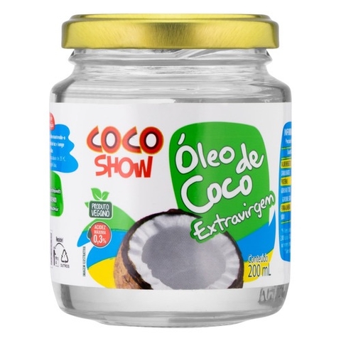 Óleo de Coco extra virgem | Cocoshow 200ml