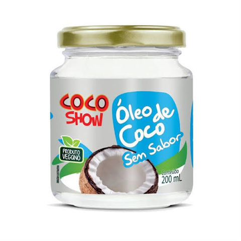 Óleo de Coco sem sabor | Cocoshow 200ml