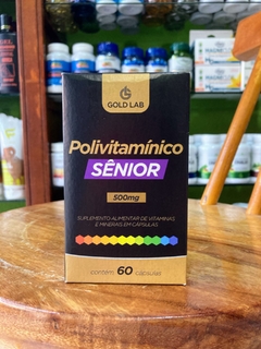 Polivitamínico Sênior | Gold Lab 60 cápsulas 500mg - comprar online