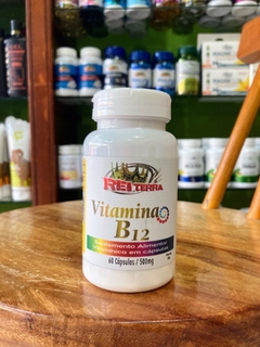 Vitamina B12 | Rei Terra 60 cápsulas - comprar online