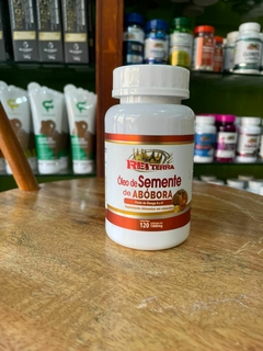 Óleo Semente de Abóbora | Rei Terra 120 cápsulas - comprar online