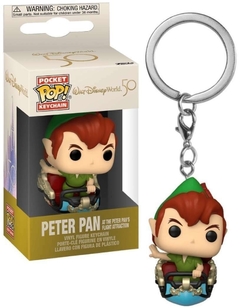 Disney World 50 Peter Pan At the Peter Pan's Flight Attraction Keychain
