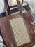 Cartera tote rattan grande suela - comprar online