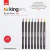Canetas pincel KINGART Pro, 24 cores para pintura em aquarela real com pontas flexíveis de nylon, marcadores de tinta para colorir, caligrafia e desenho para artistas e pintores iniciantes - comprar online