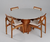 Conjunto Mesa Duna Off White 04 Cadeiras Bianca - comprar online