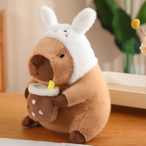 Pelúcia Capivara Coelha